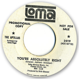 Loma 2019 - The Apollas - You're absolutely right