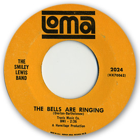 Loma records. Label scans of rare Loma 45 rpm vinyl records.   Loma 2024 The Smiley Lewis Band - The bells are ringing