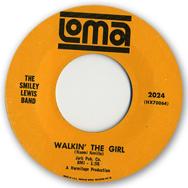 Loma records. Label scans of rare Loma 45 rpm vinyl records. Loma 2024: The Smiley Lewis Band - Walkin' the girl