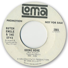 Loma records. Label scans of rare Loma 45 rpm vinyl records. Loma 2065: Butch Engle & The Styx - I like her