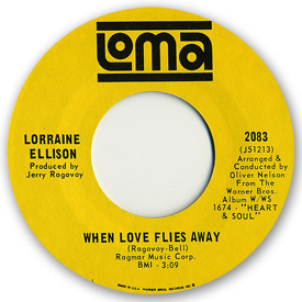 Loma records. Label scans of rare Loma 45 rpm vinyl records. Loma 2083: Lorraine Ellison - When love flies away