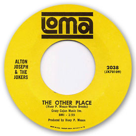 Loma records. Label scans of rare Loma 45 rpm vinyl records. Loma 2038: Alton Joseph & The Jokers - The other place