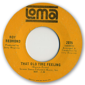 Loma records. Label scans of rare Loma 45 rpm vinyl records. Loma 2075: Roy Redmond - That old time feeling